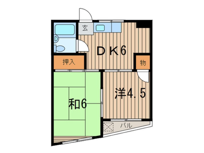 間取図 光ハウス（２Ｆ）