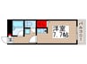 すばるハイツ 1Rの間取り