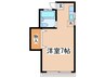 ハイツＯＮＯ 1Rの間取り