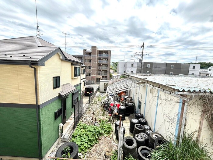 室内からの展望 パークハイツ中島Ⅰ