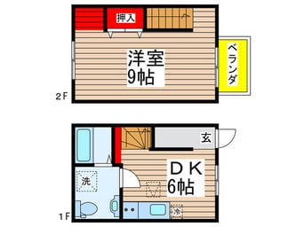 間取図 カサブランカ雅美