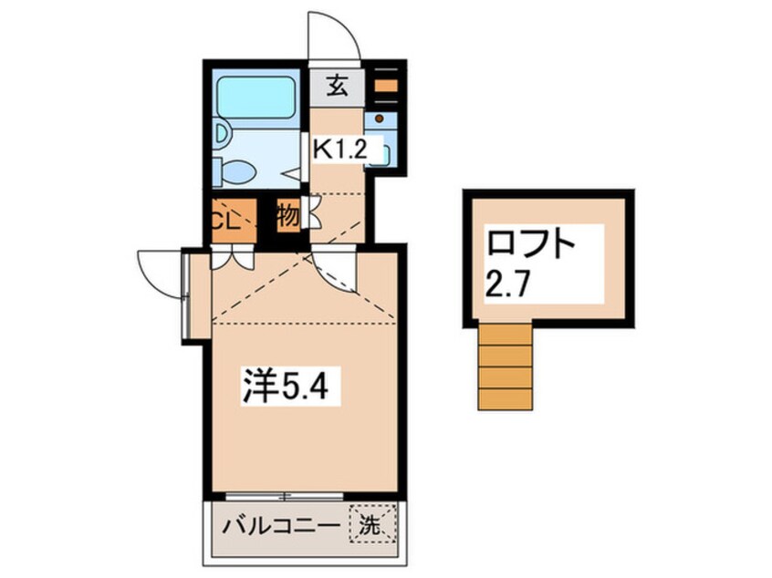 間取図 リシェス大和