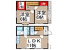 ファミリ-メゾン東藤沢 2LDK+Sの間取り