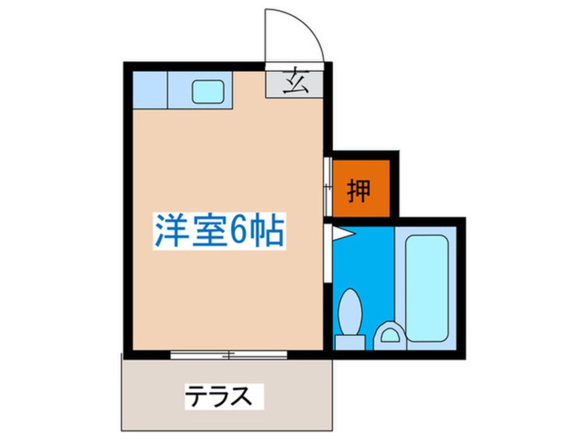 間取図 フェリス東高円寺