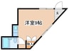 ヒルトップ 1Rの間取り