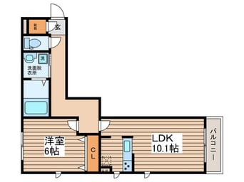 間取図 グロ－リ－デイズ仙川