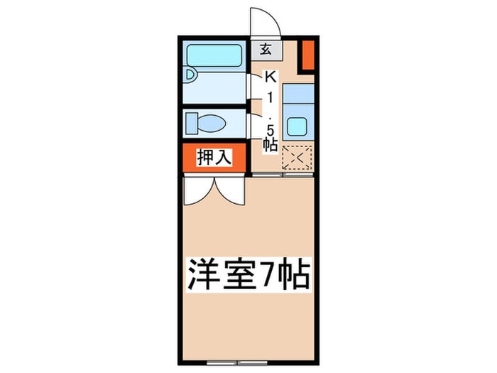 間取り図 モンシャトー・オキ