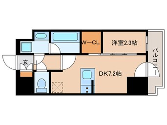 間取図 コンフォリア東大井Ⅱ