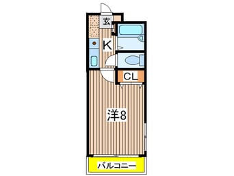 間取図 グレイス浅田Ⅱ