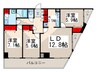 アルタイル・Ｍ 3LDKの間取り