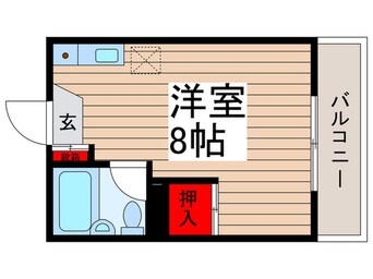 間取図 ランドフォレスト天王台Ⅱ