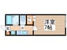 スプレール 1Kの間取り
