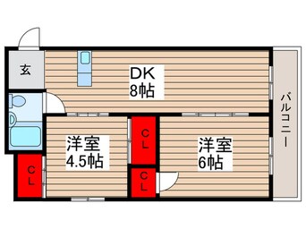 間取図 第一山田ビル
