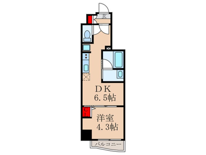 間取図 中野新井薬師レジデンス