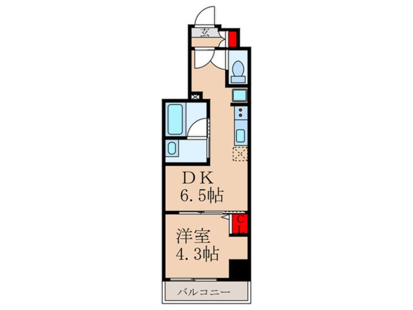 間取図 中野新井薬師レジデンス