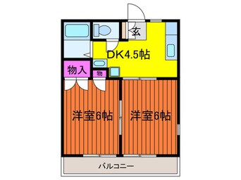 間取図 ＩＫハウス　Ａ