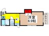 斎藤ハイツ 1Kの間取り