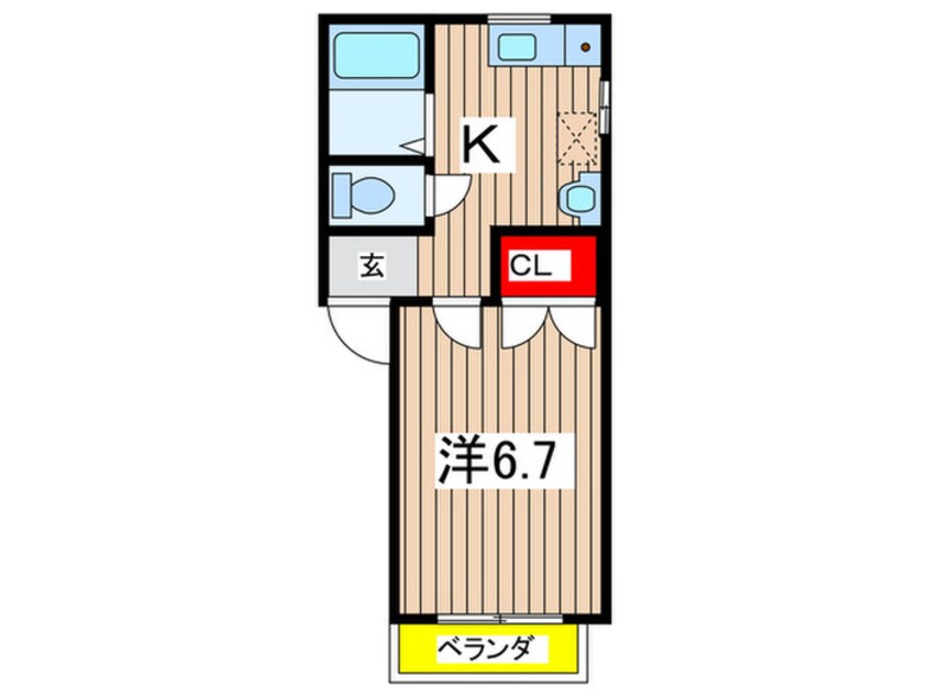 間取図 メゾンセレーナⅡ