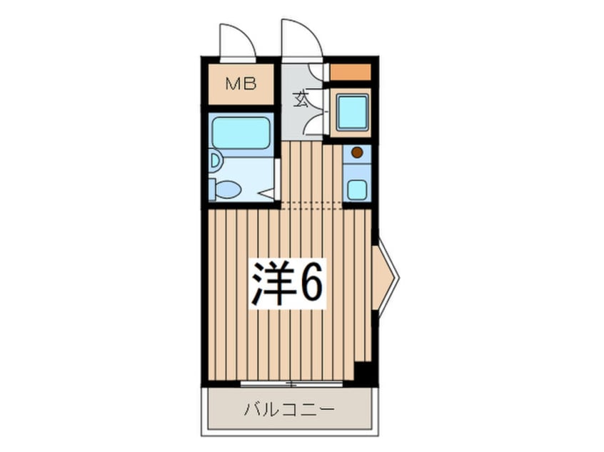 間取図 シェーンブルン瀬谷
