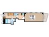 Vessel 1Kの間取り