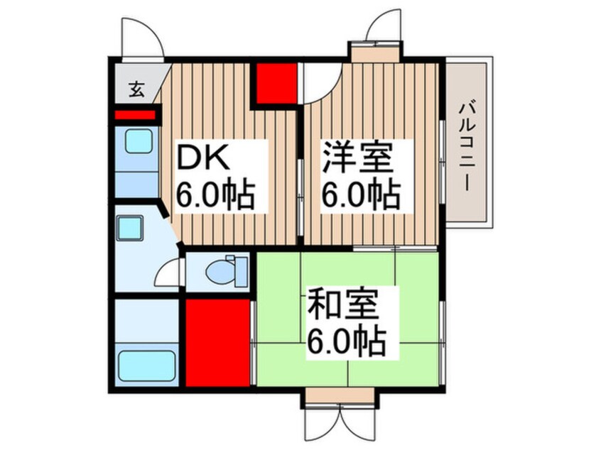 間取図 メゾン・ヤスアキ－ナ