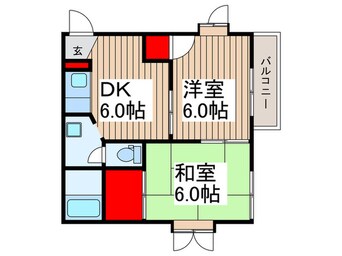 間取図 メゾン・ヤスアキ－ナ