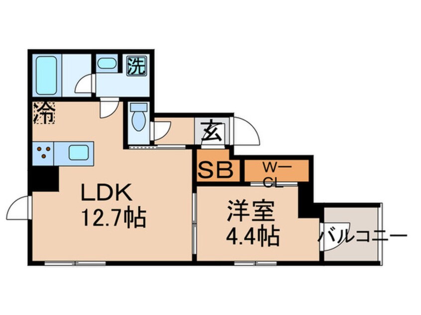 間取図 IPSE東京月島