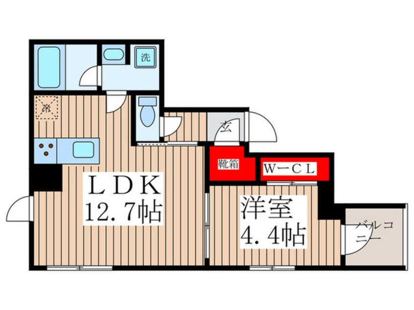 間取図 IPSE東京月島