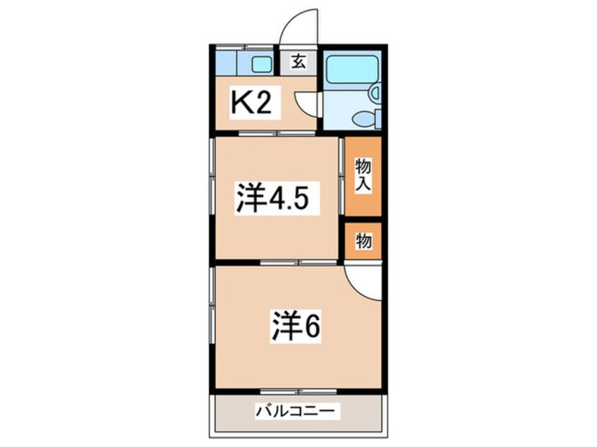 間取図 霞台ハウス