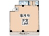 市川香取ビル 1Rの間取り