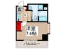 バ－ジュアル浦和ウエスト 1Kの間取り