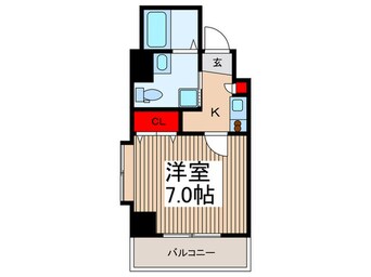 間取図 バ－ジュアル浦和ウエスト