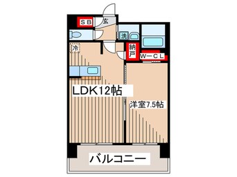 間取図 S-RESIDENCE錦糸町パークサイド