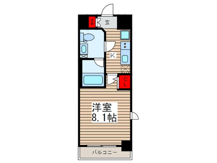 間取り図 S-RESIDENCE錦糸町パークサイド
