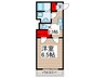 仮）古千谷本町一丁目新築ﾏﾝｼｮﾝ 1Kの間取り