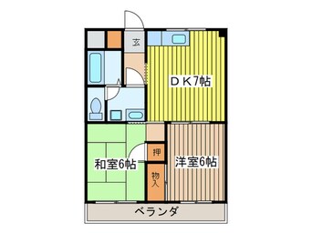 間取図 高倉ビル