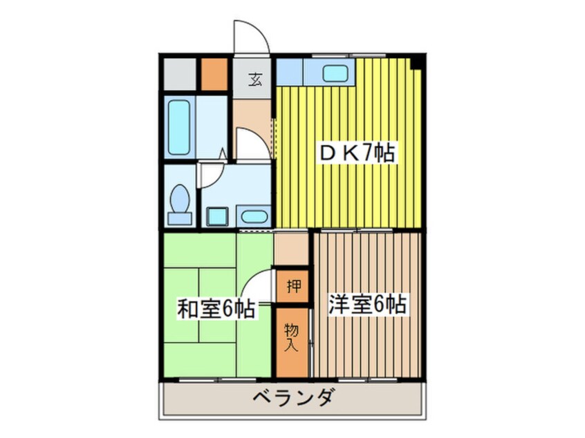 間取図 高倉ビル