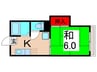 ドルチェ友 1Rの間取り