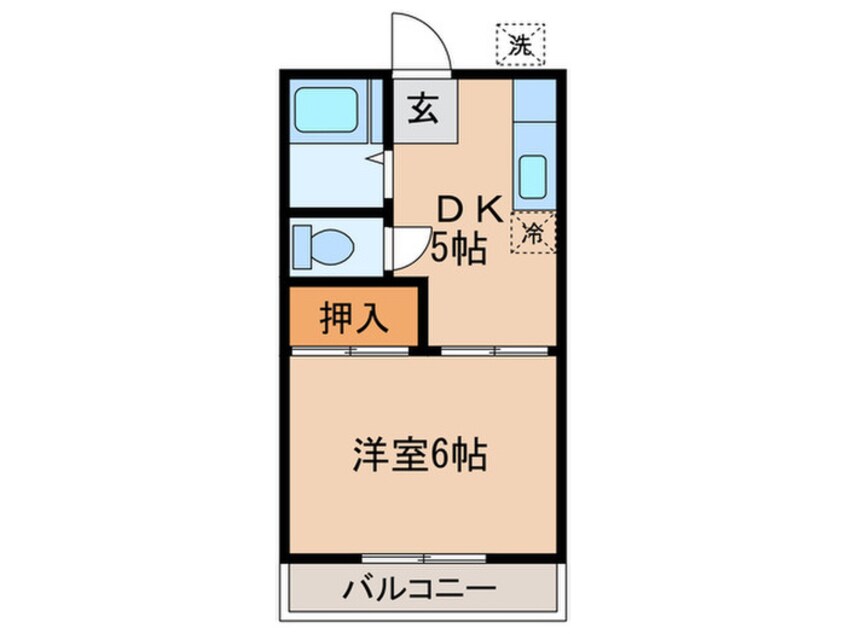 間取図 あさひ荘