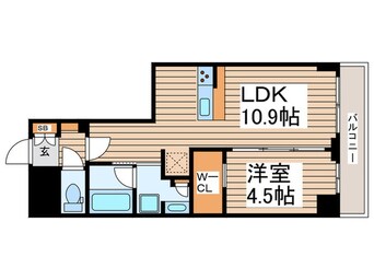 間取図 仮)コンフォリア・リヴ西葛西