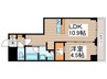 コンフォリア・リヴ西葛西 1LDKの間取り