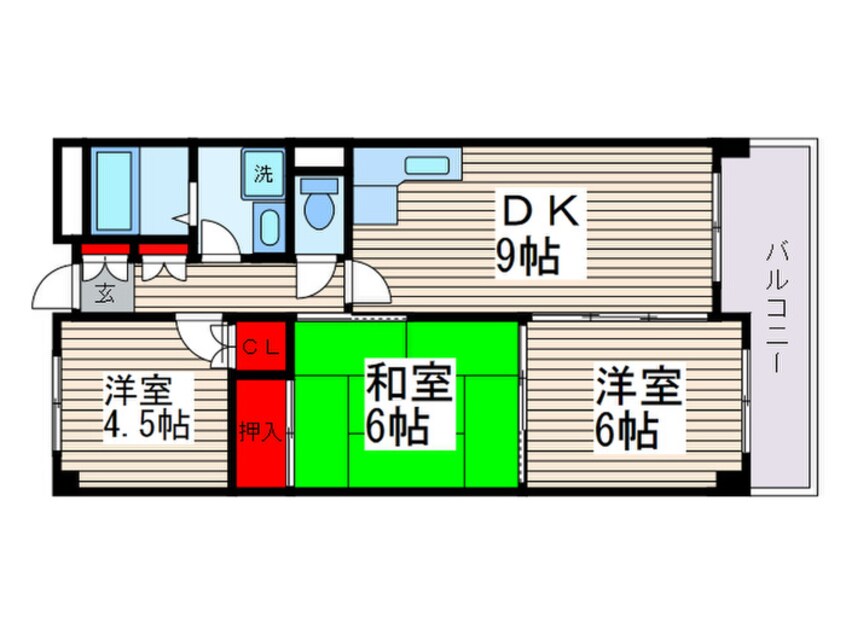 間取図 アーバンパーク行徳