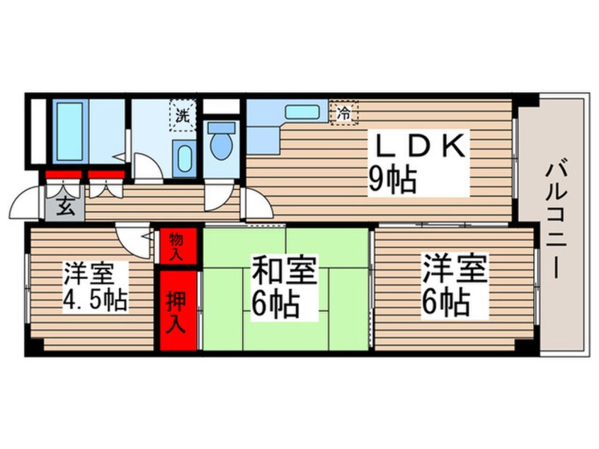 間取図 アーバンパーク行徳