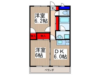 間取図 アベリール若葉