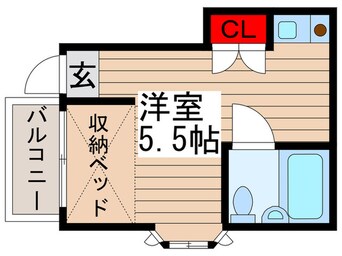 間取図 マコトハイツ