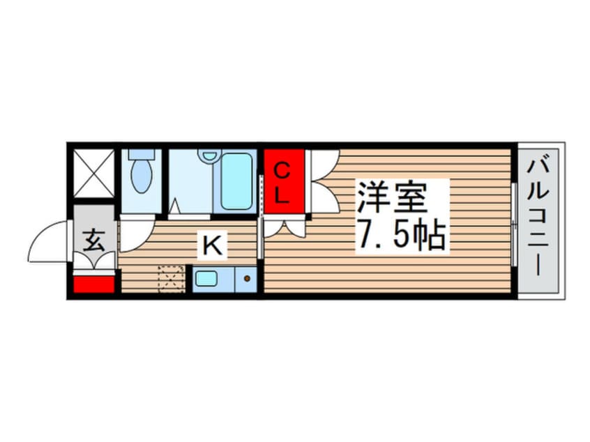 間取図 旭町ハイツ