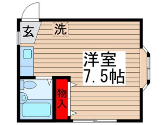 間取図 リベル行徳