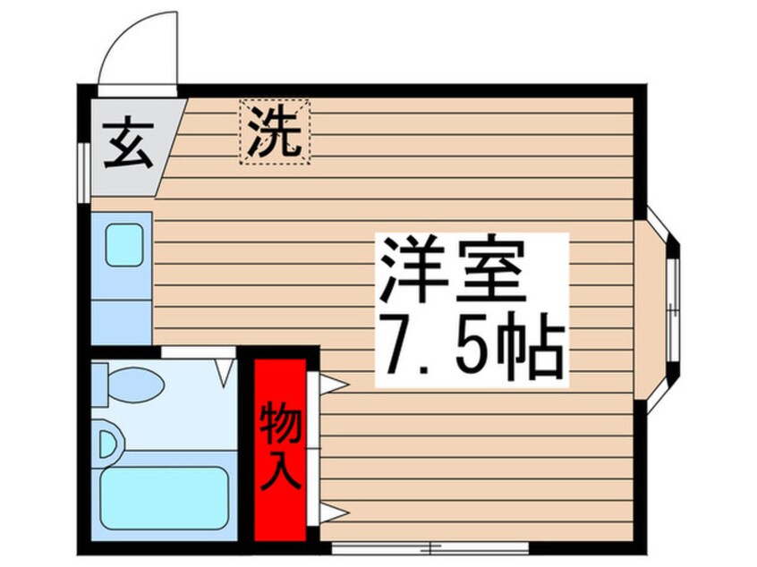 間取図 リベル行徳