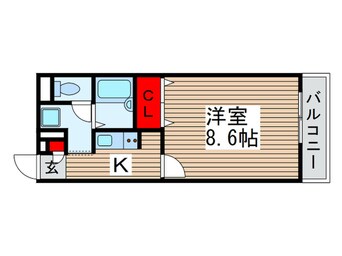 間取図 アンプル－ルフェ－ル豊四季Ⅰ