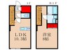 LEGALAND中野本町 1LDKの間取り